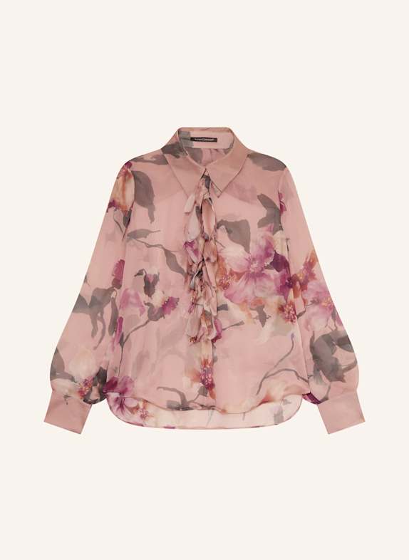 LUISA CERANO Hemdbluse aus Seide mit Rüschen ALTROSA/ ROSÉ