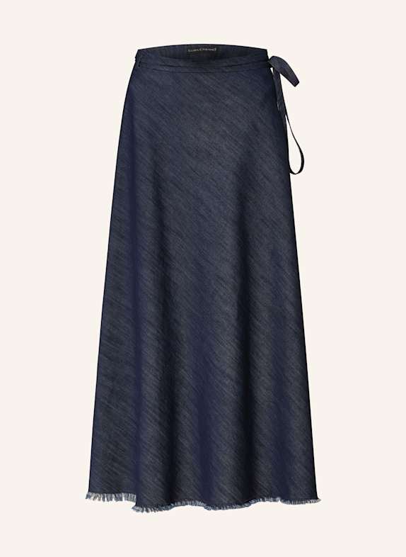 LUISA CERANO Skirt in denim look DARK BLUE