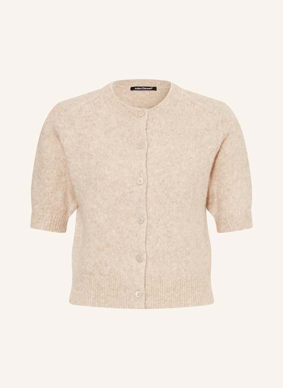 LUISA CERANO Strickjacke mit Alpaka CREME
