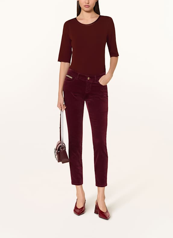 MARC CAIN Shirt mit 3/4-Arm 294 bright maroon