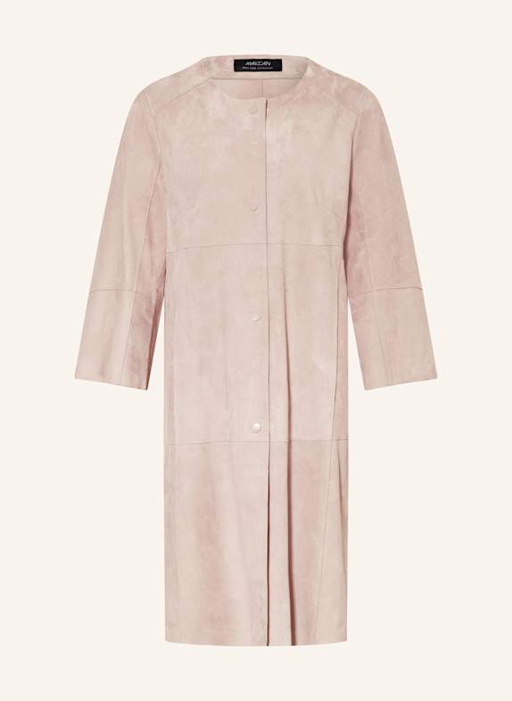 MARC CAIN Ledermantel 702 light desert taupe