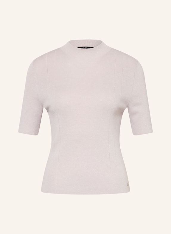 MARC CAIN Pullover mit Glitzergarn 702 light desert taupe