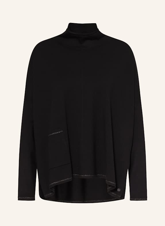 MARC CAIN Pullover mit Glitzergarn 900 BLACK