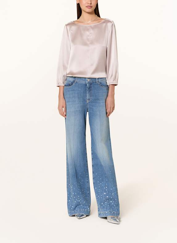 MARC CAIN Blusenshirt aus Seide 702 light desert taupe