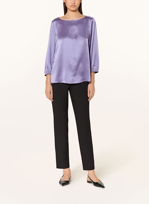MARC CAIN Blusenshirt aus Seide 774 bluish violet