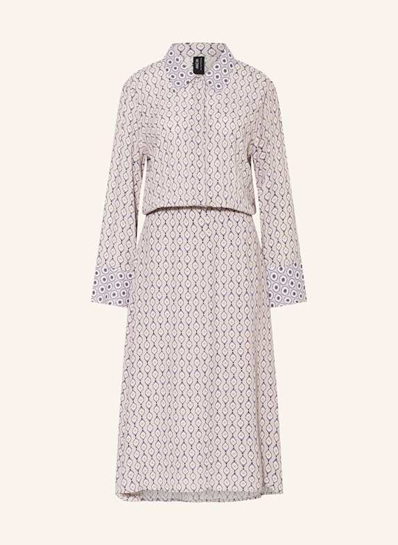 MARC CAIN Hemdblusenkleid 702 light desert taupe