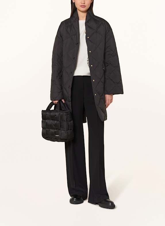 MARC CAIN Reversible down coat 900 BLACK