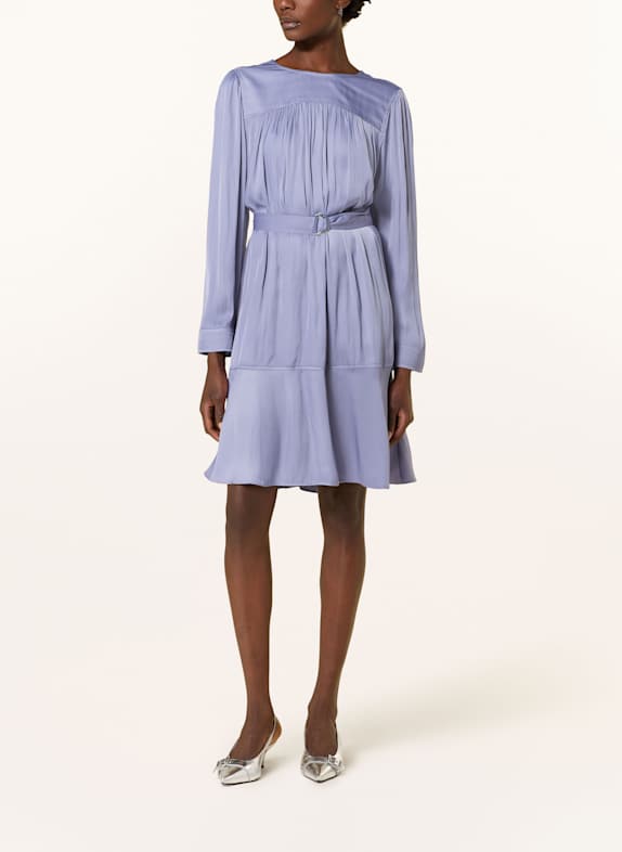 MARC CAIN Sukienka satynowa 774 bluish violet
