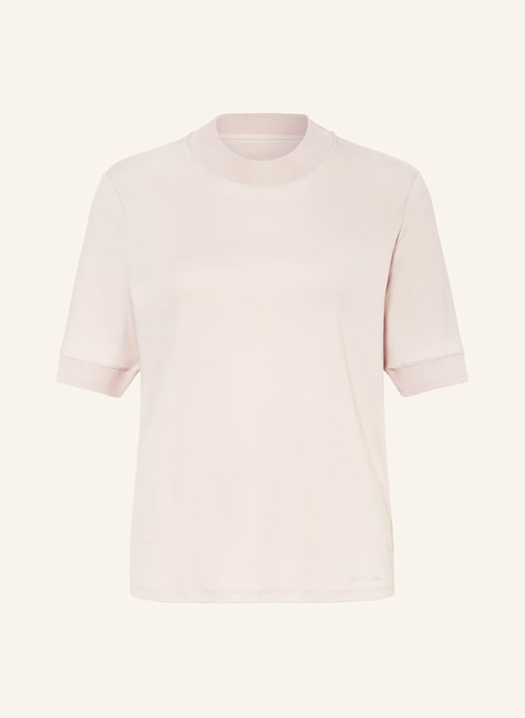 MARC CAIN T-Shirt mit Glitzergarn 702 light desert taupe
