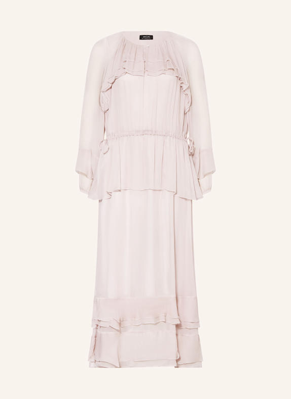 MARC CAIN Kleid mit Rüschen 702 light desert taupe