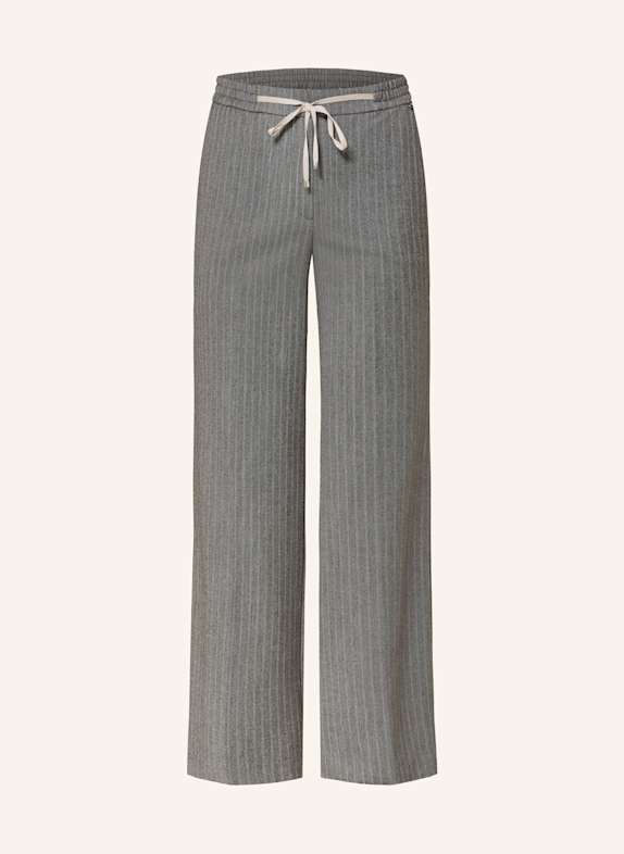MARC CAIN Marlene kalhoty WASHINGTON s třpytivou přízí 842 flannel