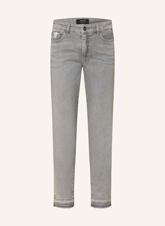 MARC CAIN Jeans SILEA with decorative gems 820 GREY