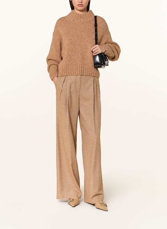 MARC CAIN Pullover mit Alpaka 625 warm sand