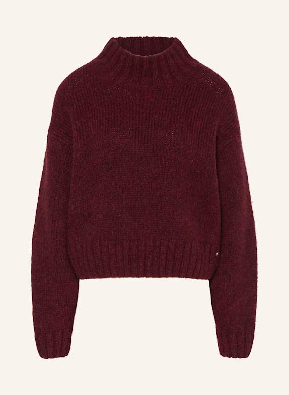 MARC CAIN Pullover mit Alpaka 294 bright maroon