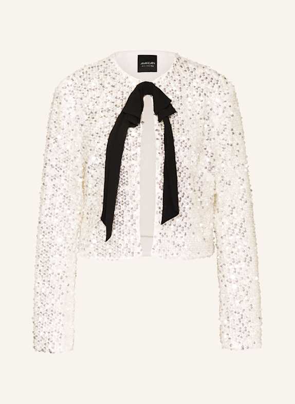 MARC CAIN Kastenjacke mit Pailletten 110 off