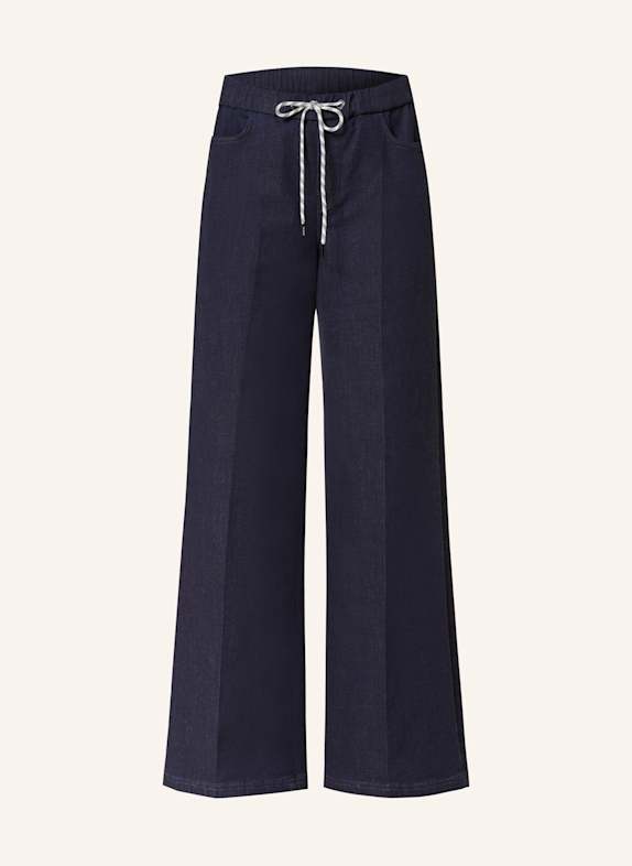 MARC CAIN WELKOM trousers in denim look 357 vintage indigo