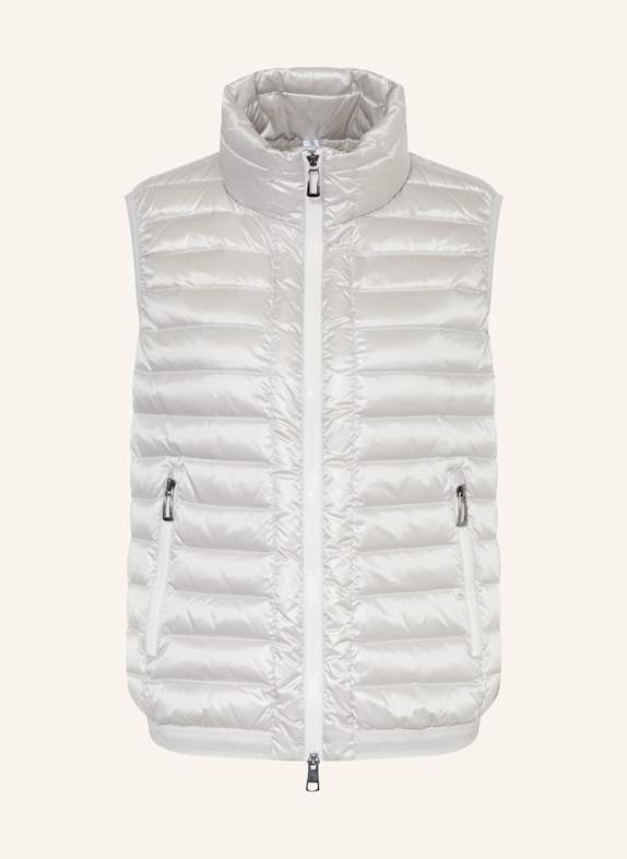 MARC CAIN Lightweight-Daunenweste 803 silver cloud