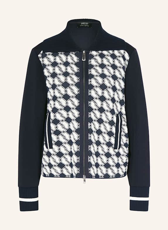 MARC CAIN Jacke im Materialmix 394 navy