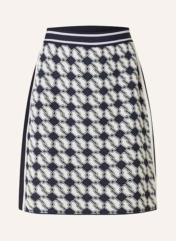 MARC CAIN Rock im Materialmix 394 navy