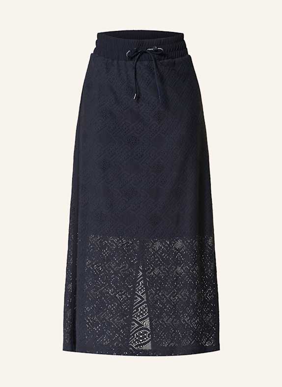 MARC CAIN Koronkowa spódnica 394 navy