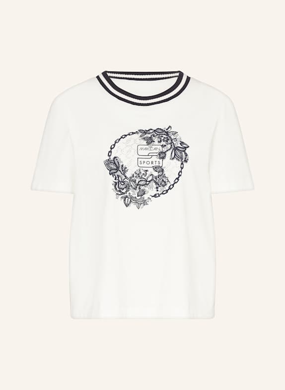 MARC CAIN T-Shirt mit Schmucksteinen 110 off
