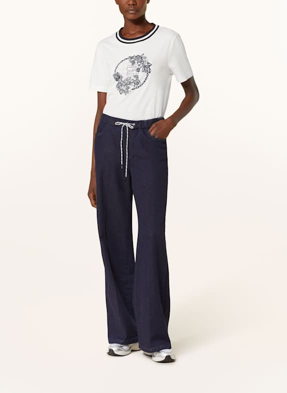 MARC CAIN T-Shirt mit Schmucksteinen 110 off