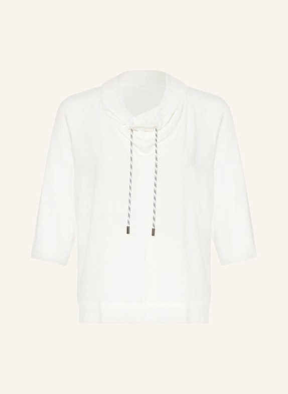 MARC CAIN Blusenshirt im Materialmix mit 3/4-Arm 110 off