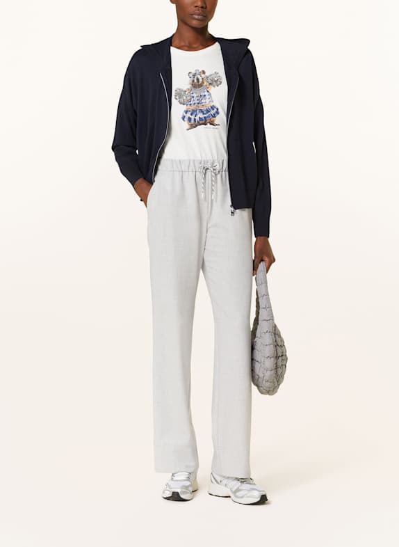 MARC CAIN Marlenehose WASHINGTON 810 silver grey