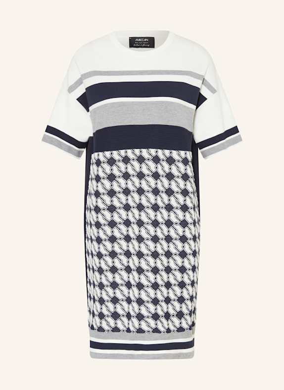 MARC CAIN Kleid im Materialmix 394 navy