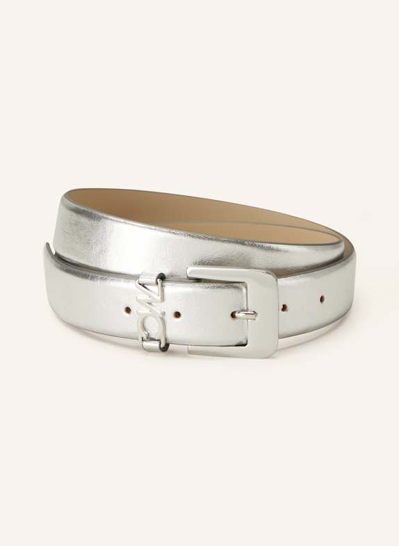 MARC CAIN Pasek skórzany 800 silver