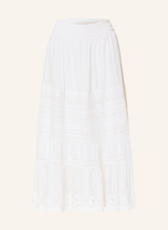 POLO RALPH LAUREN Rock mit Spitze WEISS