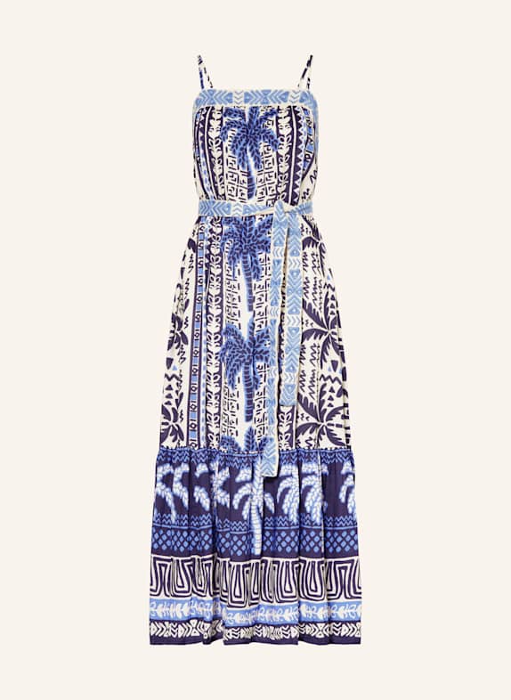 MISS JUNE Dress DARK BLUE / WHITE / ECRU