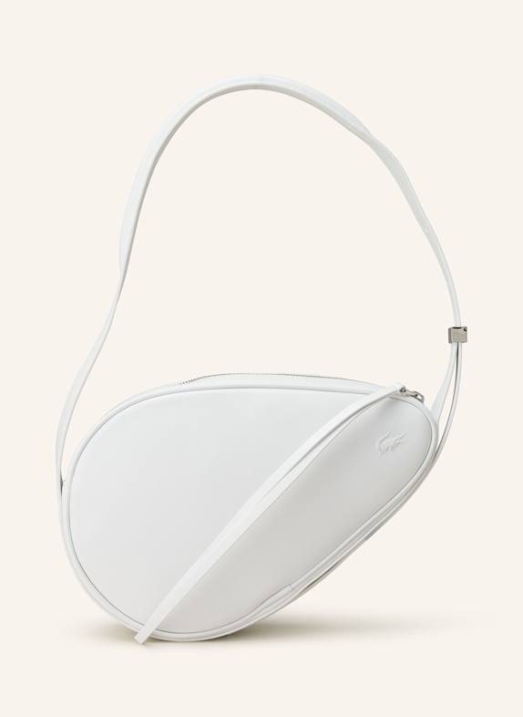 LACOSTE Hobo-Bag TENNIS WEISS