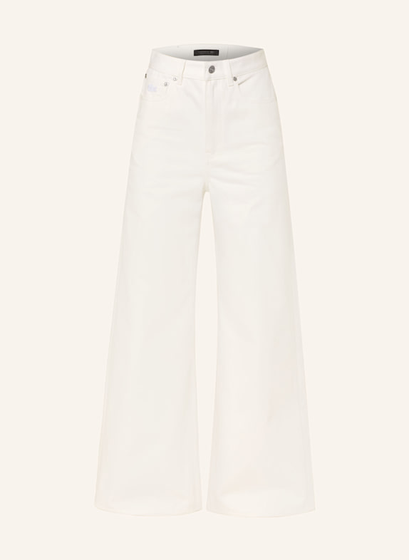 LACOSTE Wide Leg Jeans SBH WHITE/MULTICO