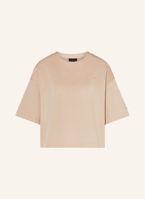 LACOSTE Cropped-Shirt BEIGE