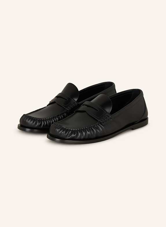 SAINT LAURENT Penny-Loafer SCHWARZ