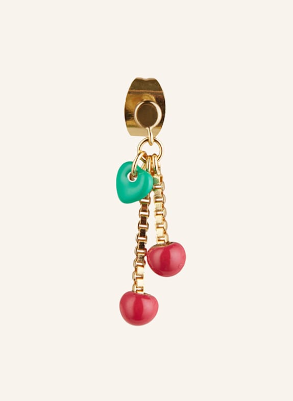LULU Copenhagen Earring CHERRY RED/ GOLD/ GREEN
