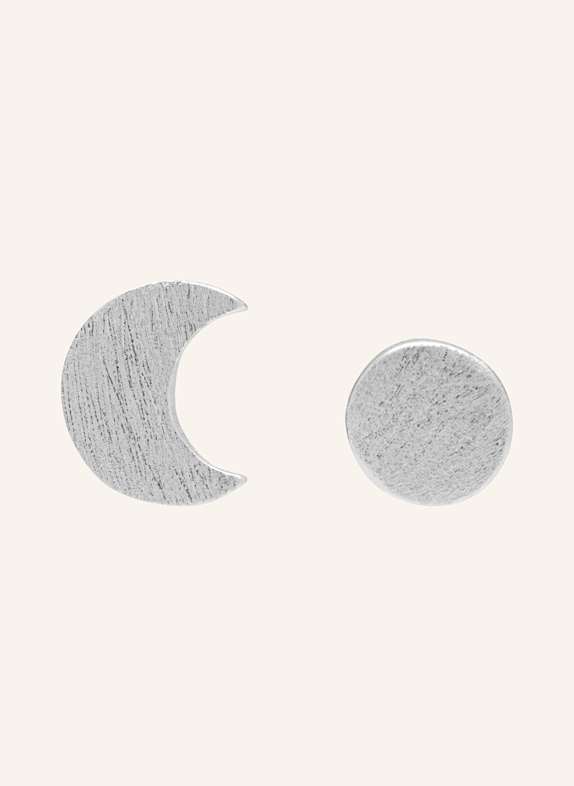 LULU Copenhagen Ohrstecker FAMILY TO THE MOON AND BACK aus 925er Sterlingsilber SILBER