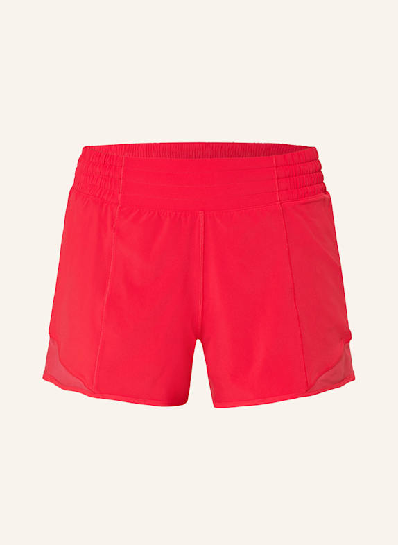 lululemon 2-in-1-Trainingsshorts HOTTY HOT SHORT 4IN ROT