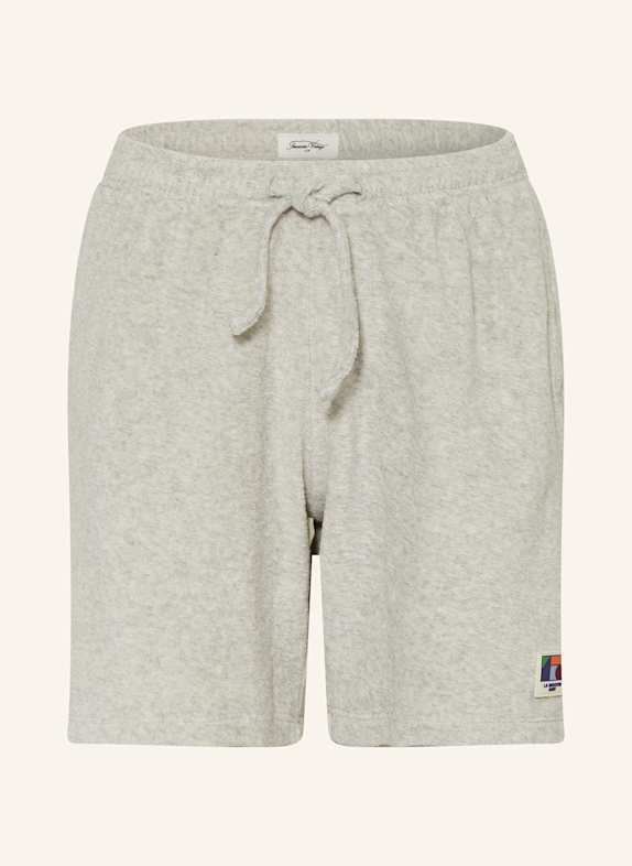 American Vintage Shorts aus Frottee HELLGRAU