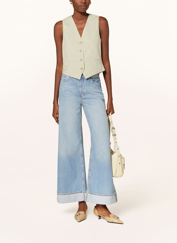 Rich & Royal Wide leg jeans 700 DENIM BLUE