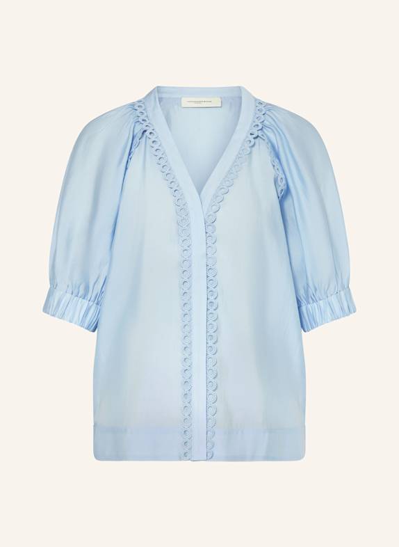 COPENHAGEN MUSE Bluse CMMOLLY mit 3/4-Arm HELLBLAU