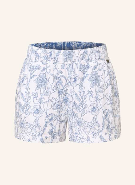 Pepe Jeans Shorts DARCY mit Leinen WEISS/ BLAU