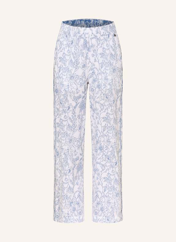 Pepe Jeans 7/8-Hose DUANA mit Leinen WEISS/ BLAU