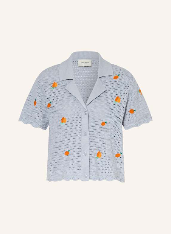 Pepe Jeans Knit shirt OLAYA LIGHT BLUE