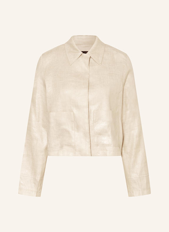someday Overjacket NANIA mit Leinen CREME