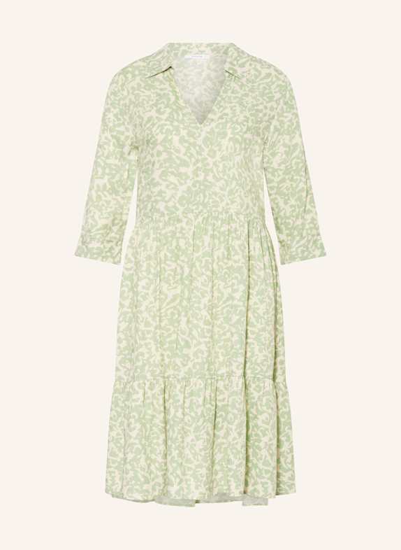 OPUS Kleid WALARI mit 3/4-Arm HELLGRÜN