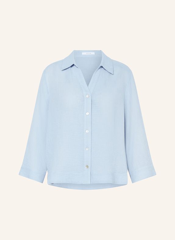 OPUS Musselinbluse FRATEA HELLBLAU