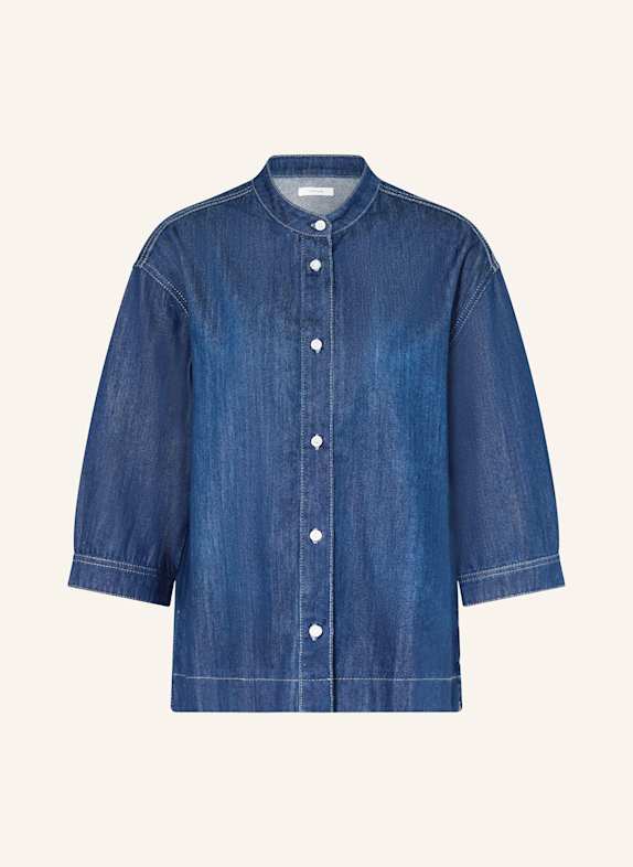 OPUS Jeansbluse FERELLA mit 3/4-Arm 70234 mid deep blue