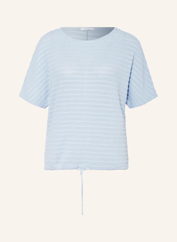 OPUS Strickshirt SARONJI HELLBLAU